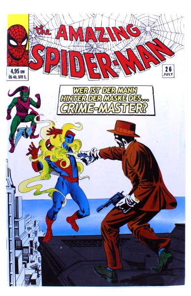 The Amazing Spider-Man Comic Nr. 26: Wer ist Crime-Master?